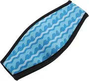 LOORGVEL Double Layer Neoprene Strap Cover Comfortable Swimming Glasses Sleeve for Diving and Snorkeling Lightweight Portable Hair Protection