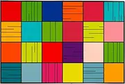 Classroom Rug Carpet for Elementary School Daycare Nursery Rug Non Slip Soft Washable Seating Rug Seats Teacher Rug Colorful Foldable Rolling Packing (6.5 x 9.8ft, B012-ColorfulGrid-Economy)