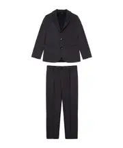 Emporio Armani Kids Single Breasted Two-Piece Suit 14Y,12Y,10Y grey