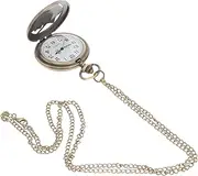 [MOBUTOFU] 1pc Three-dimensional Pattern Pocket Watch Man Watch Digital Watch Vintage Watch Nurse Watch Rose Necklace Necklace The Watche Watches for Men Clothing Accessories Titanium