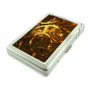 Shiny Cogs Em1 Cigarette Case with Built in Lighter Metal Wallet