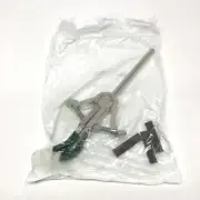 VWR Talon 21572-800 Lab Extension Clamp 3-Prong, Dual Adjustment, Rubber Coated