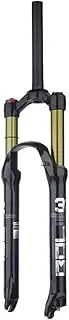 Mountain Bike Air Front Fork -Light 29''/27.5''/26''with Remote Control Magnesium Alloy Rebound Adjustment Bicycle Suspension Fork Air Damping Front Fork Bicycle Accessories Parts Cycle Bike Fork