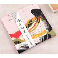 在飛比找蝦皮購物優惠-日本製粉色和服女子友禪手帕 粉色 和服 京都風格 日本手帕 
