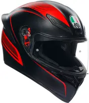 AGV K1 S Warmup, full face helmet , color: Matt Black/Red , size: XXL