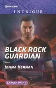 Black Rock Guardian by Jenna Kernan Harlequin Intrigue PB Larger Print BRAND NEW