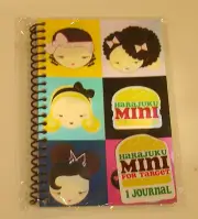 New FAB Harajuku Mini Small Spiral Note Book 6” x 4” - 50 Sheets