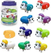 Learning Resources Snap-n-Learn Counting Sheep - 20 Pieces, Ages 18+ Months Toddler Learning Toys, Counting and Sorting Toys, Farm Animals Toys for Kids