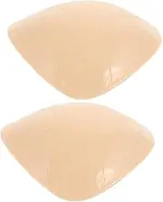 [DEARMAMY] Silicone Chest Patch Adhesive Pads Reusable and Invisible for Women Double-sided Adhesive Shaped Pads Comfortable Sponge