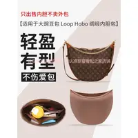 在飛比找蝦皮商城精選優惠-【高密絲滑光感材質】LV Loop Hobo內袋月亮包大小豌