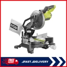 Ryobi 18V ONE+ 184mm Cordless Battery Mitre Drop Saw Compact Lightweight Tool