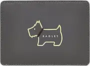 [RADLEY] Heritage Dog Outline Small Travel Cardholder, Grey, Grey