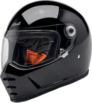 Biltwell Lane Splitter, full face helmet , color: Black , size: L