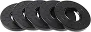 X AUTOHAUX Universal Oil Seal TC Double Lip W Steel Spring Seal Ring Rotary Shaft Seal 40x90x10mm High Pressure Nitrile Rubber Black 5 Pcs