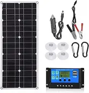 30W 18V Semi- Solar Panel Solar Charging Panel USB Cell Phone Charger Multicolor29 Type 3