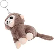 AKOOSY Plush Animal Pendant Keychain Monkey Stuffed Toy Pendant for Boys and Girls Adults