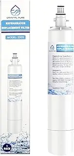 [Crystal Pure] 847200 Fridge Water Filter for Fisher Paykel 847200 External Premium FWC3 RF605QDUVX1, RF522ADUX5,RF522WDRUX5,RF605QDUVX1,RS9120WRJ1 RS9120WLJ1,RS9120WRU1,1-Pack