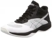 ASICS Volleyball Women's Shoes NETBURNER BALLISTIC FF MT White Silver US6 / 23cm