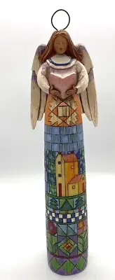 Jim Shore Heartwood Creek Singing Makes The Heart Glad Choir Angel 14" Figurine