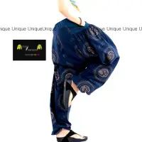 在飛比找Yahoo!奇摩拍賣優惠-Unic＠🔥尼泊爾棉麻飛鼠褲～民族風 異國風『棉麻飛鼠褲＿雙