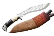 10" American Eagle 5 Fullers Blade Kukri, Full Tang Khukuri Knife, EGKH Nepal