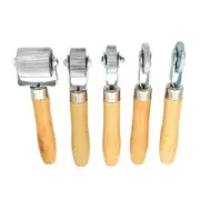 Auto Patch Roller Motorcycle Wheel Repair With Wooden Handle Tire Repairing Tool