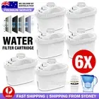 6 Pack For BRITA Maxtra+Plus Water Filter Jug Replacement Cartridges Refills OZ