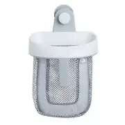 Munchkin Hanging Bath Toy Storage with Quick Drying Mesh, Grey no box
