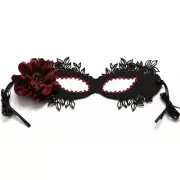 lace mask Masquerade Mask Party Mask Halloween Mask (black)