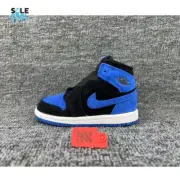 Air Jordan AJ1 Toddler Retro High OG Sneaker Black Blue TD TODDLERS FD1413-042