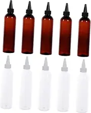 FOMIYES 10pcs Empty Bottle Applicator Bottle Refillable Squeeze Bottles Travel Size Hair Dye Hair Dye Shampoo Hair Color Shampoo Travel Container Hair Dye Bottle Travel Lotion Go Out