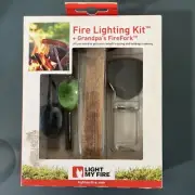 Light My Fire FIRE LIGHTING KIT Grandpa's Firefork Kit New Unopened Made Sweden