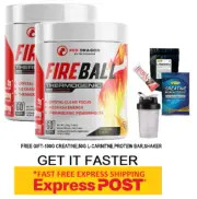 Fire Ball By Red Dragon x2 Twin PackThermogenic Fat Burner Weight Loss Oxy