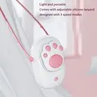 Necklace Fan Cat Claw Style 3 Speed Mode USB Charge 2000mAh Hands Free .