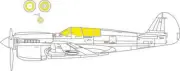 Eduard 1/48 Curtiss P-40N Warhawk Paint Masking for Academy kits