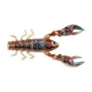 Berkley PowerBait The Champ Craw Fishing Soft Bait, HD Rusty Craw, 3 1/2in