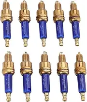 Spark Plug - 10x Metal High Performance Plug - Multifunctional Motorcycle Accessories, Automotive Replacement Sparkplug For Scooter Dirt Bike Moped ATVs Quads