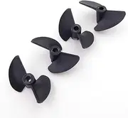 Toy Accessories 2PCS 2-Blades Nylon Propeller 30mm 32mm 3.175mm 1/8" Shaft CW CCW Prop Compatible with RC Boat Speed Boat Toy Boat Model (Color : 2PCS 32mm Right Hand)