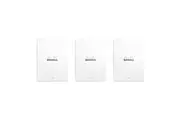 3x Rhodia No.18 Top Stapled A4 Notepad Office Stationery Ruled w Margin White