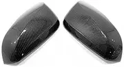 Wing Mirror Protect Decorate Covers for to&yo&ta for Alphard for VELLFIRE 30 2016-2020 Side Wing Rearview Door Mirror Cover Car Styling Accessories 2pcs (Color : Carbon Fibre Color 1)