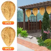 4/6Pcs Wasp Nest Decoy Fake Wasp Repellent Hanging Wasps Repellent Wasp Nest✜