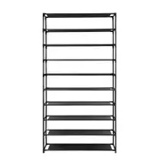 Shoe Rack 10-Tier (50 Pair) Shoes Organiser Stackable Storage 85x26x160 cm