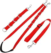 Luxshiny 1 Set Adjustable Dog Grooming Straps Set Durable Pet Bathing Noose with Multiple Loops for Enhanced Comfort and Security for Grooming Tables and Bathing Sessions