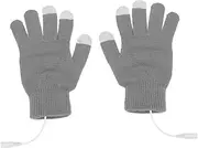 [FOYTOKI] Heated Gloves for Winter Electric Touch Screen Mittens with for Home and Office Use