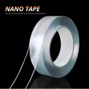 NANO TAPE Double Sided Removable Mounting Adhesive Traceless Gel No Screws