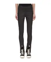 Slit leggings L,M Black
