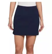 Lady Hagen Women's 16” Perforated Golf Skort in Dark Navy - Size S NEW