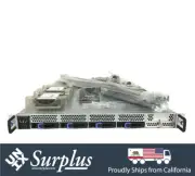 New 1U Server B7106G62DE4H 4x NVMe U.2 2x Xeon Gold 6130 32 Core 64GB DDR4 Rail