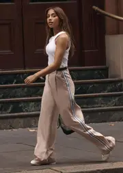 [Lorna Jane] Retro Suit Pants in Neutrals, Size - 2XL 2XL Latte