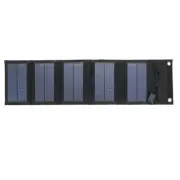 10W Outdoor Foldable Solar Panels Cell 5V USB Portable Solar Smartphone4449